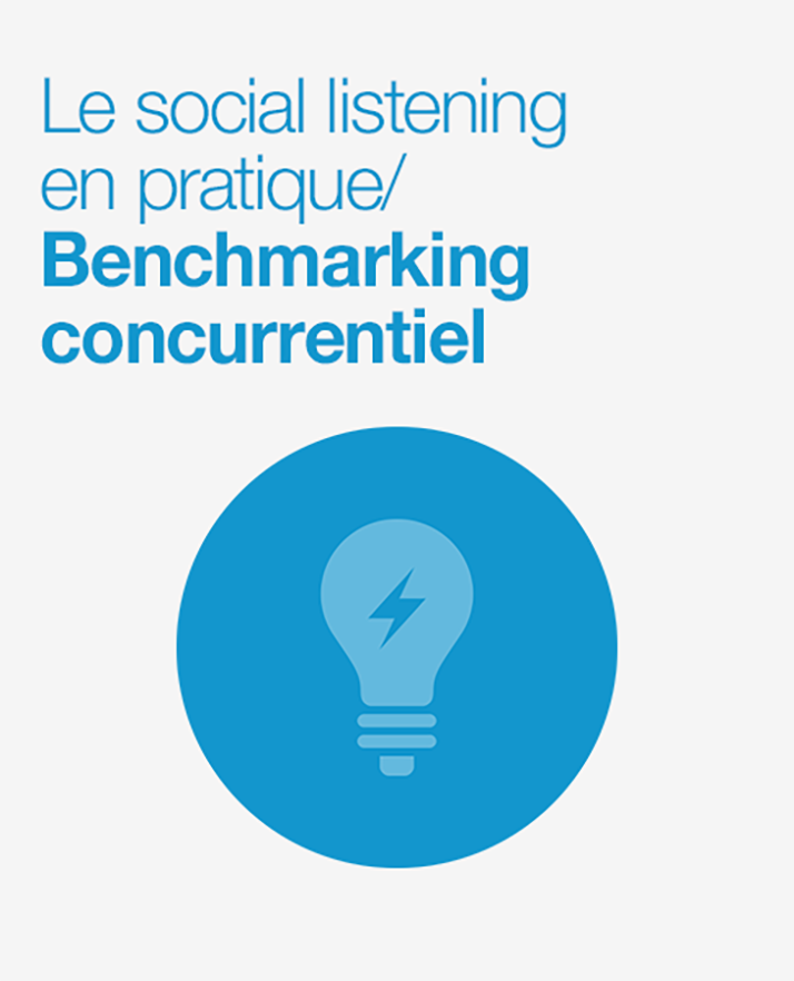 Couverture Benchmarking concurrentiel : Comment développer votre intelligence concurentielle avec la social data